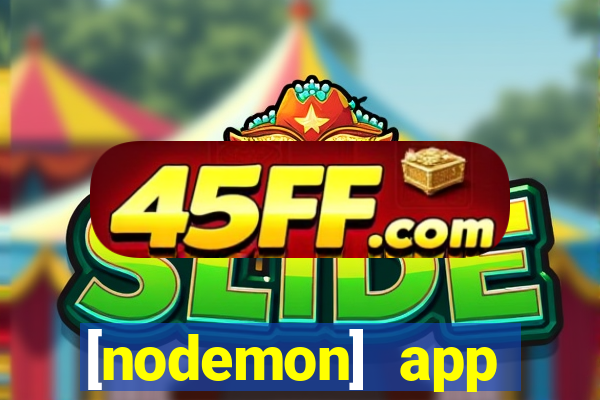[nodemon] app crashed - waiting for file changes before starting...